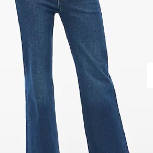 J. Crew Factory Denim Trouser Pant in Coastal Navy Wash, size 30 - Picture 3 of 7